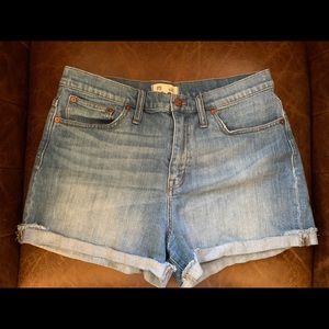 Madewell denim shorts